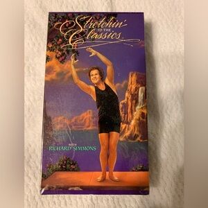 Richard Simmons VHS STRETCHIN’ TO THE CLASSICS Video. Fitness/exercise/workout.